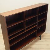 Mahogany bookcase, Danish design, 1970s, manufacturer: Omann Jun