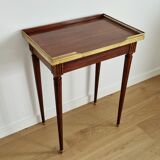 Kettle table Louis XVI mahogany style 1900