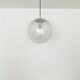 Large bubble glass pendant lamp by Peill and Putzler