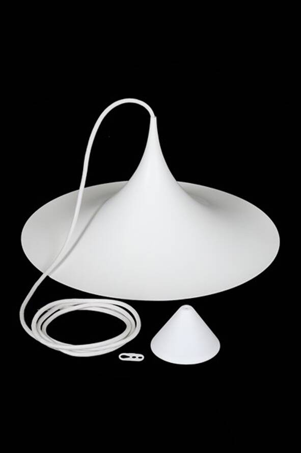 Fog & Mørup "Semi" 47 cm pendant lamp / Torsten Thorup / Claus Bonderup / Danish modern design