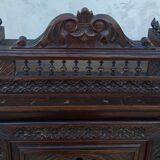 Bonnetière Armoire style Breton en bois naturel