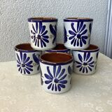 Hand-painted hand-painted hand-painted ceramic cup glasses