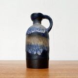 Carafe vase in German pottery WGP Fat Lava mid-century style by Ruscha, 1960s.