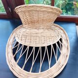 Fauteuil rotin enfant