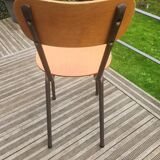 Wooden and metal chair