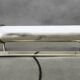 Bauhaus Nickel Wall Light with Glass Tube, 1930s