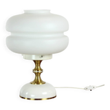 Lampe de table Space Age en métal et verre par Napako, Tchécoslovaquie, années 1970