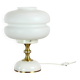 Space Age table lamp in metal and glass by Napako, Czechoslovakia, 1970s