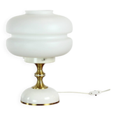 Lampe de table Space Age en métal et verre par Napako, Tchécoslovaquie, années 1970