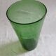 Vase en verre soufflé avec bulles