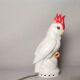 Vintage East Germal porcelain bird night light