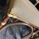 3 vintage rattan chairs, antique seating furniture