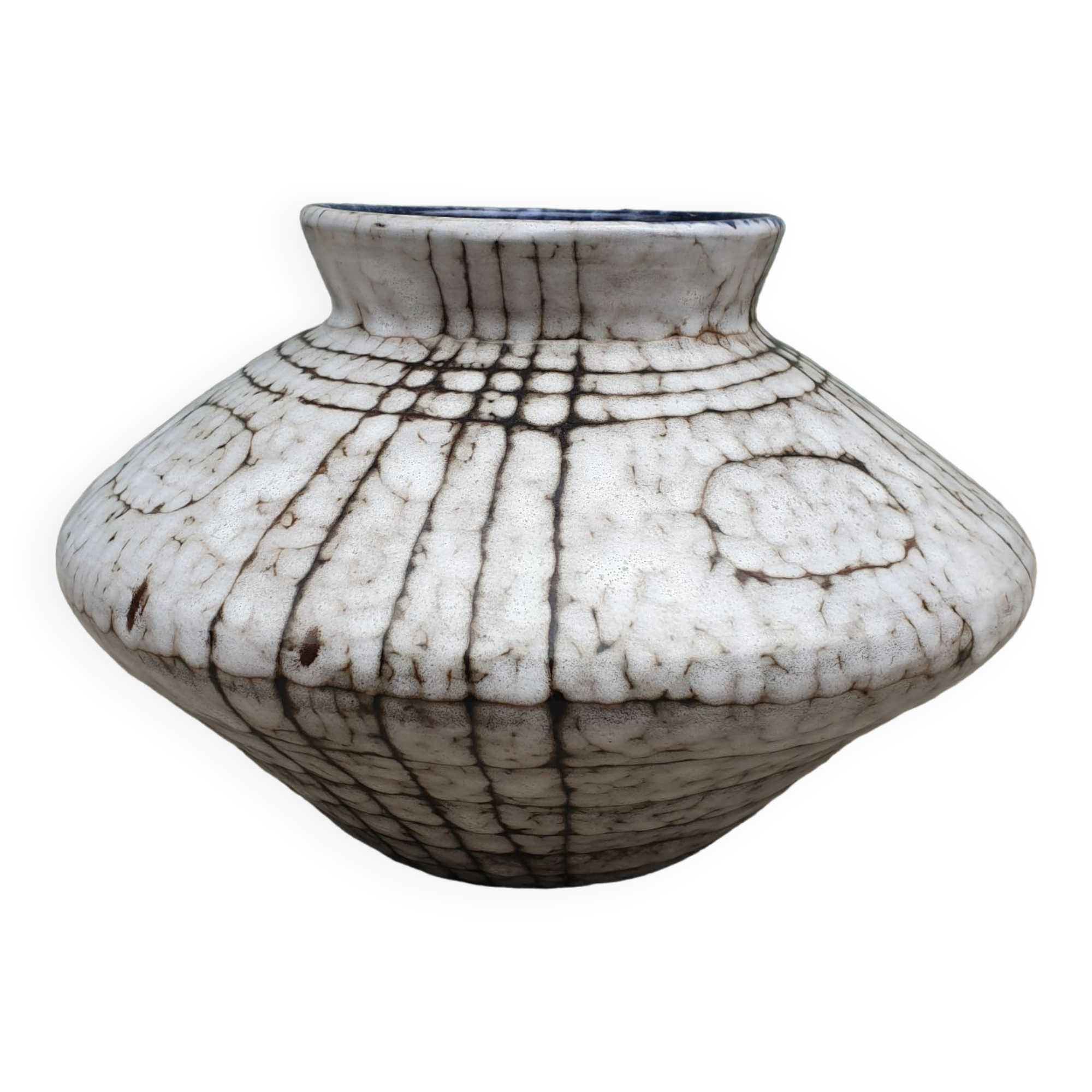 Large modernist bowl vase 1950s 1960s