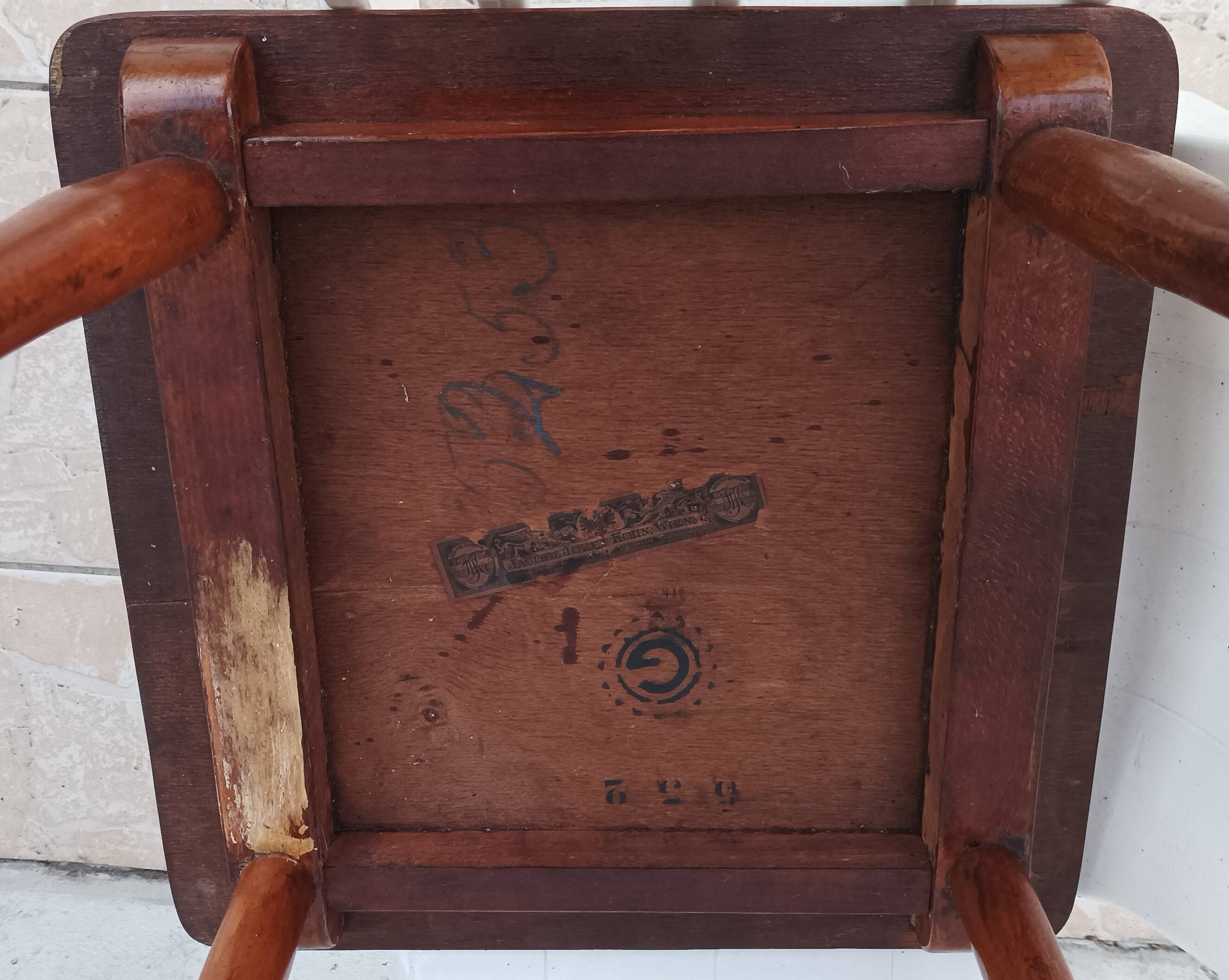 Jacob & joseph kohn art nouveau pedestal stand