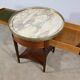 Table bouillotte en acajou, style Louis XVI, fin XIXème