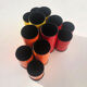 Suite of three pencil pots or tweezers, Germany, 70s