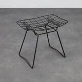 Tabouret Vintage en Fil Métallique par Cees Braakman pour Pastoe, 1960s