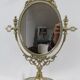 Table psyche, bronze tilting mirror