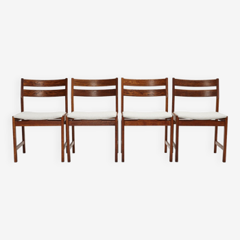 Set of four dining chairs by Kurt Ostervig for Kp Møbler Denmark 1960s