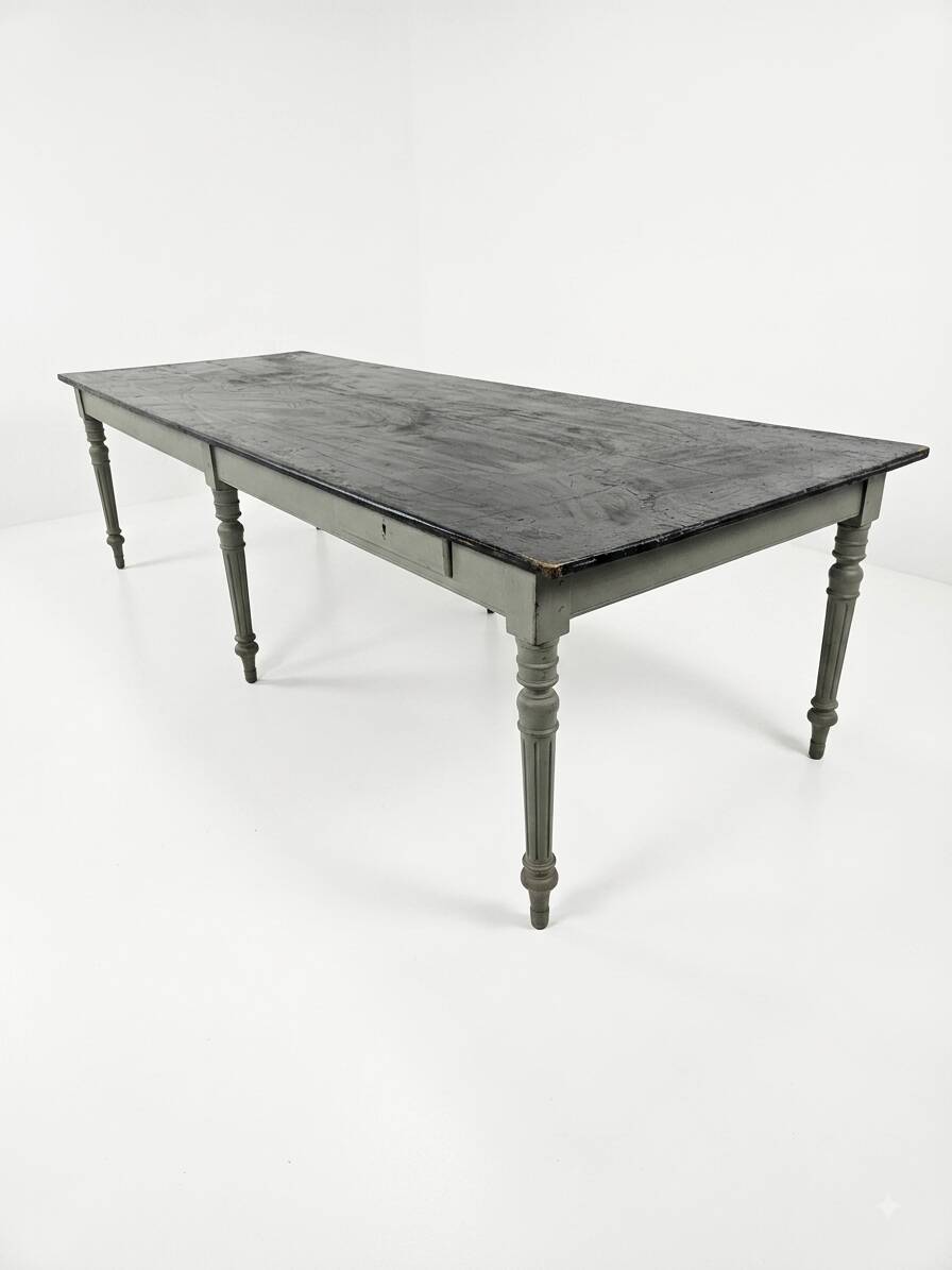 Old farmhouse table, 300 × 108cm