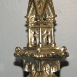 Rare pair of 19th century bronze candlesticks