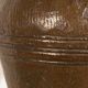 Small antique oriental glazed ceramic vase (c.1900)