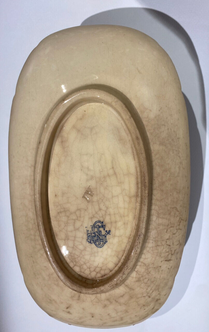 Saucière manufacture of Gien early XX century.