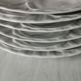 Pillivuyt white porcelain plates