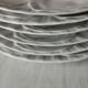 Ensemble de 6 assiettes Pillivuyt porcelaine blanche