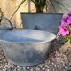 Bassine en zinc