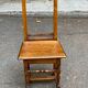 Chaise lorraine en chêne massif, 20ème siècle