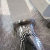 11 Christofle Rubans LXVI tapered silver metal handle table knives