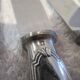 11 Christofle Rubans LXVI tapered silver metal handle table knives