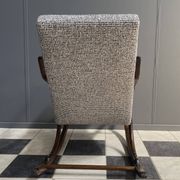 Fauteuil à bascule par TON / Thonet années 1960