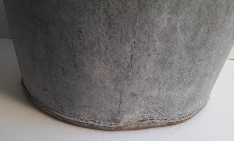 laundry machine H33cm in zinc garden