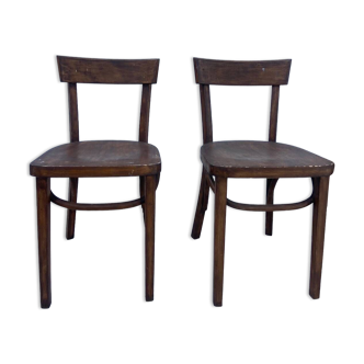 Lot de 2 chaises bistrot