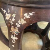 Pearl inlay stool