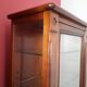 Cherry wood display cabinet with 6 adjustable glass shelves – Drimmer brand