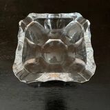 Vintage ashtray in solid crystal