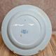 Antique hollow plate Creil and Montereau Japan / Monet blue