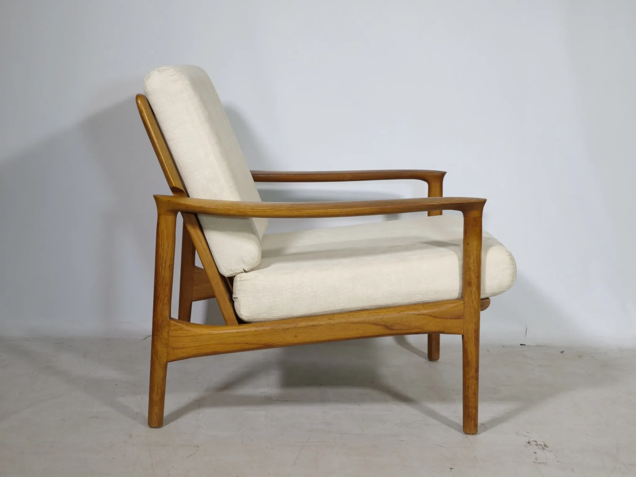 Mid Century Danish Design Lounge Chair Teak, 1960s