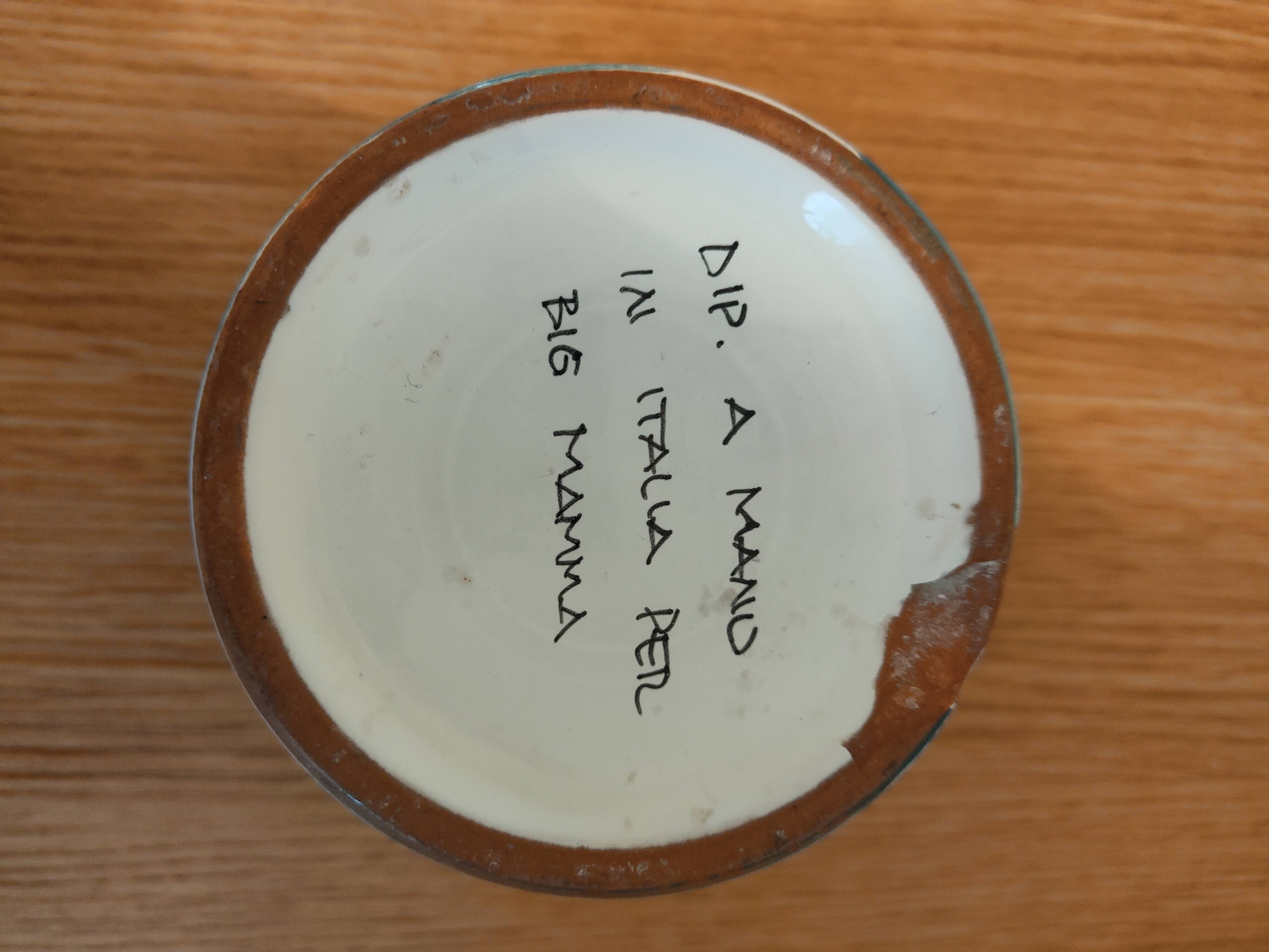 Fima Deruta Candle Holder