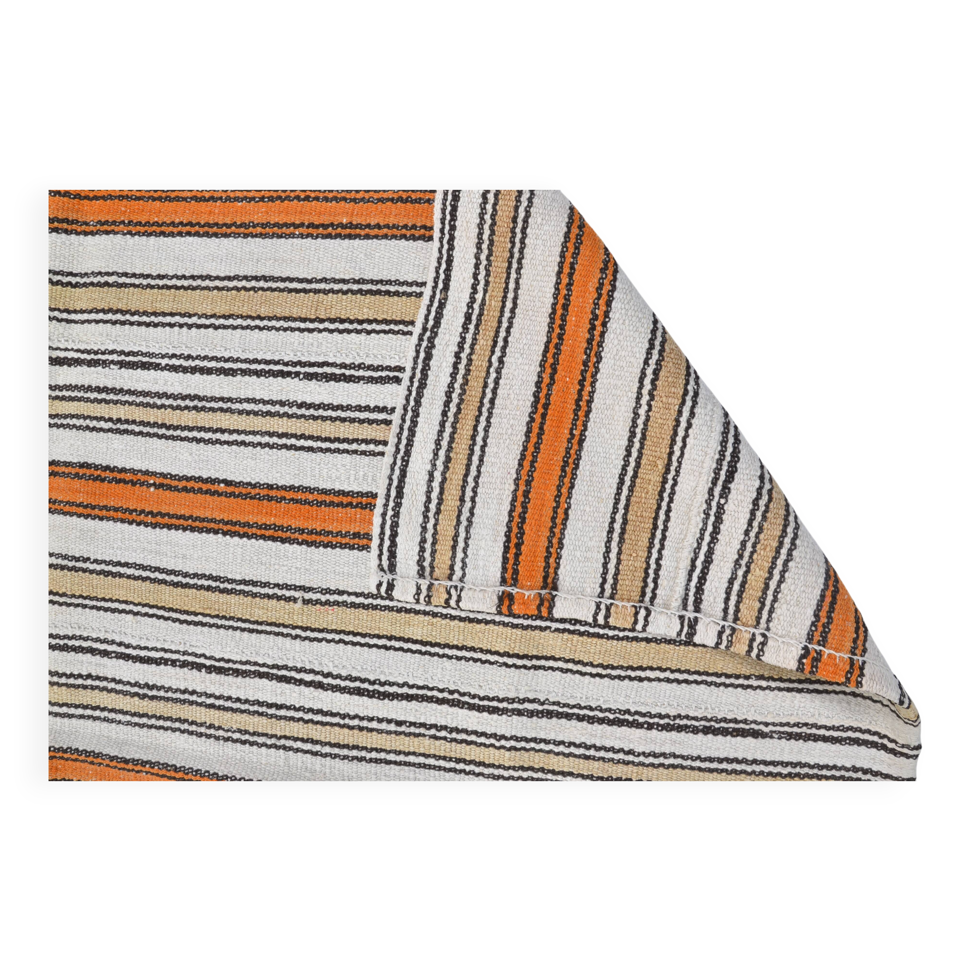 Oushak Handwoven Decorative Hemp Kilim SKU 3668