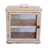 Garde manger grillagé shabby chic
