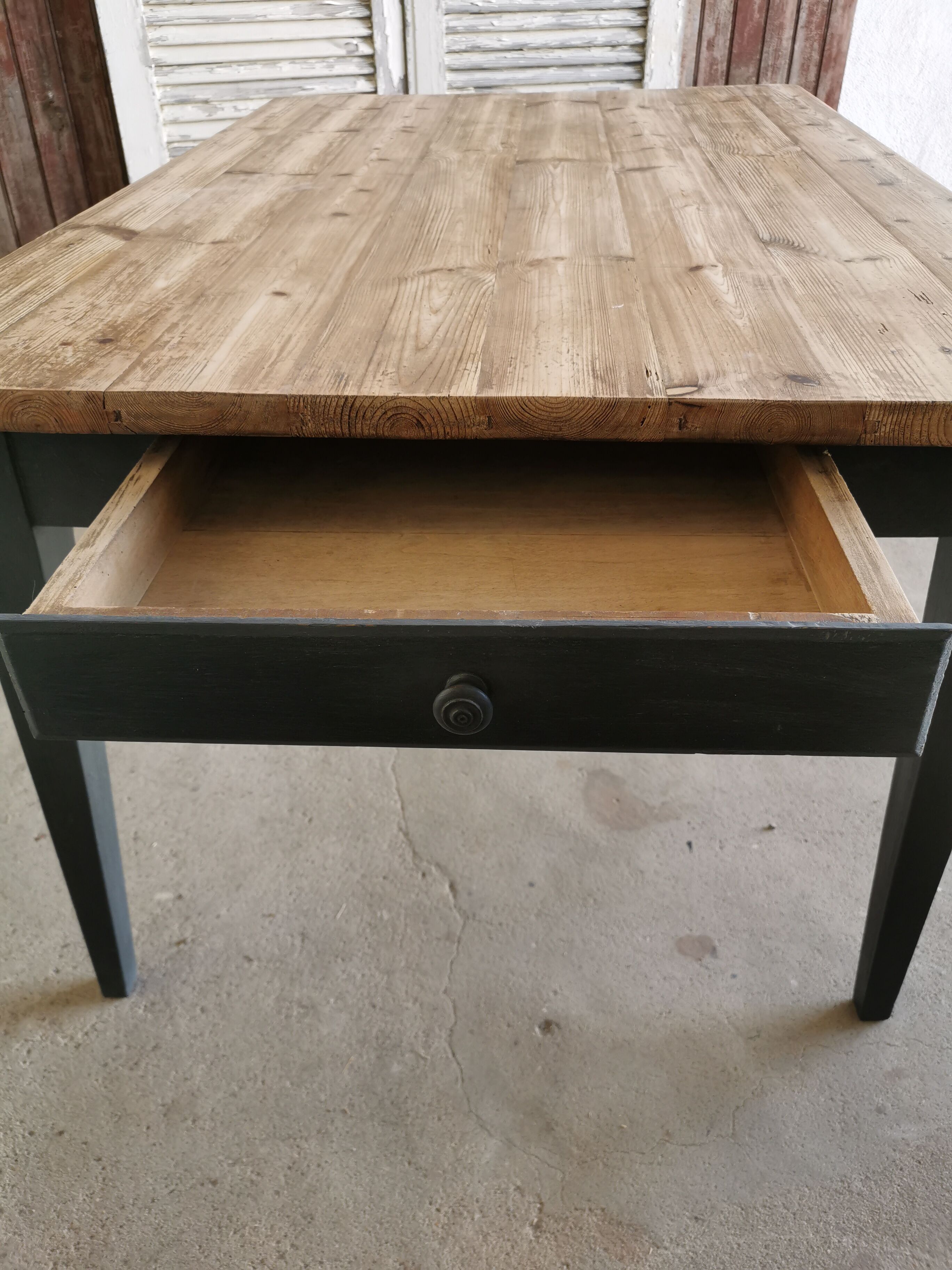 Old farm table