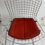Set of 4 chrome side chairs Bertoia from Knoll, c.1960