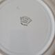 Large flat presentation plate Oeillet by K&G Luneville