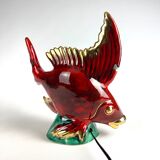 Lampe poisson barbotine Vallauris XXL