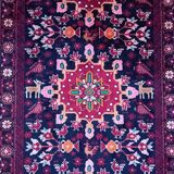 Handmade Belouch Persian rug 187x93cm