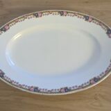 Set of two oval porcelain dishes